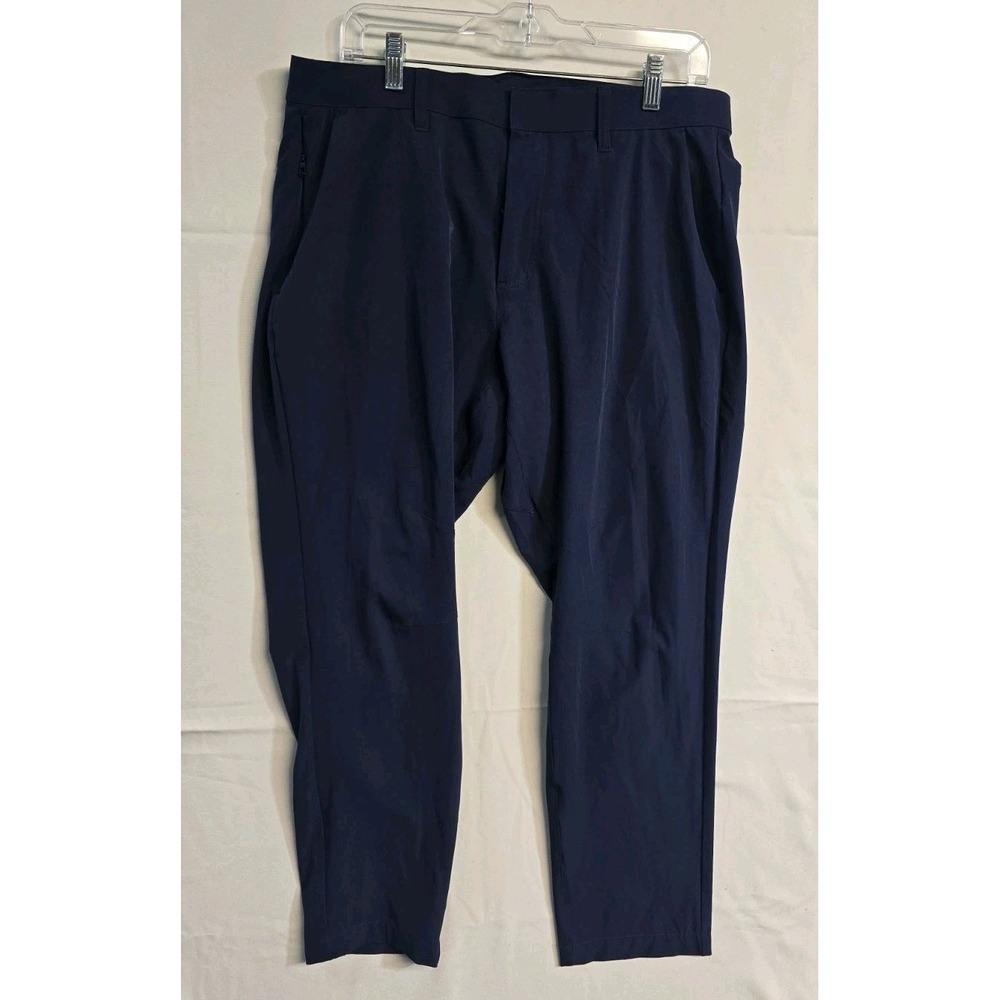 Fabletics Pants Mens L Blue The Only 4-Way Stretch Performance Lightweight